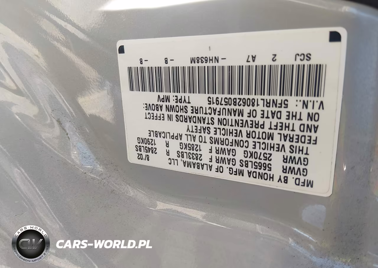 2002 Honda Odyssey Ex-L VIN:5FNRL18062B057915 - 9