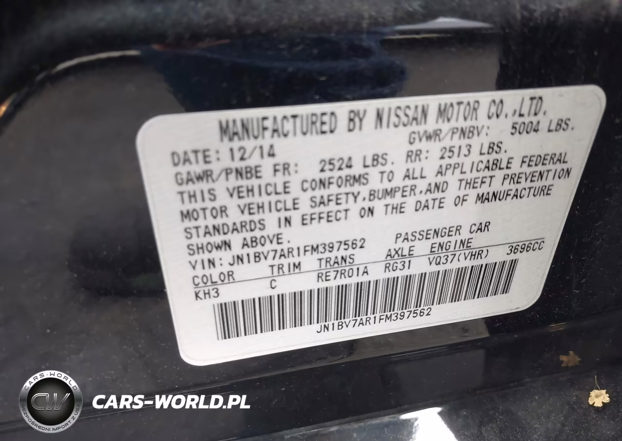 2015 Infiniti Q50 Premium VIN:JN1BV7AR1FM397562 - 9