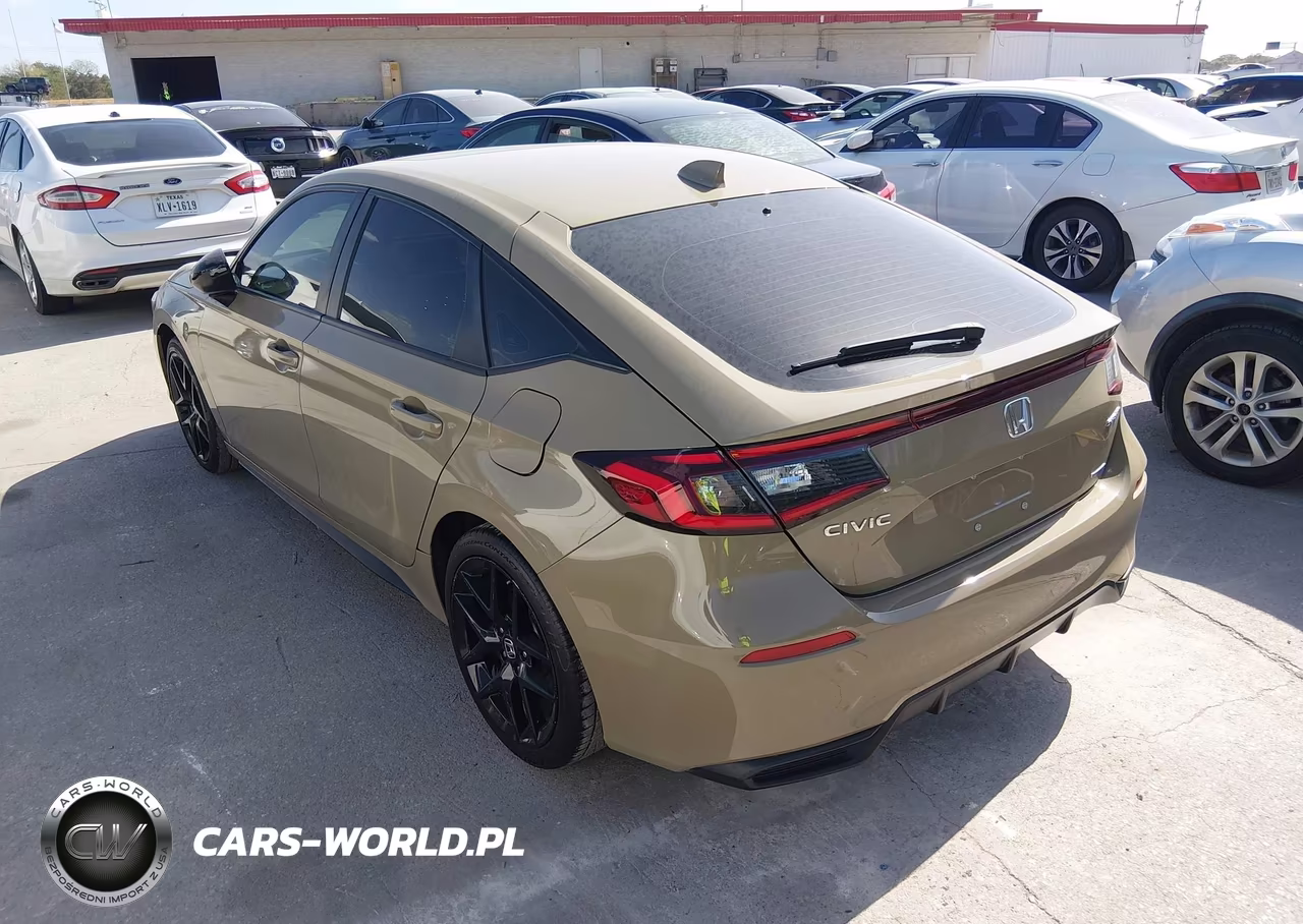 2025 Honda Civic Hybrid Sport VIN:19XFL4H85SE006731 - 3