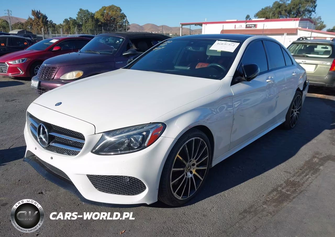 2016 Mercedes-Benz C 300 Sport VIN:55SWF4JB3GU175742 - 2