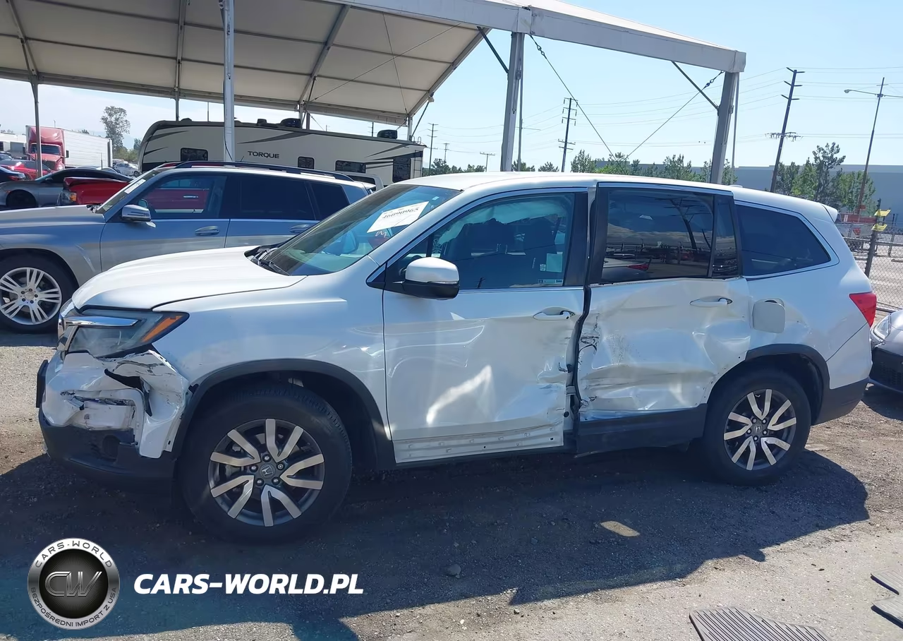 2020 Honda Pilot Awd Ex VIN:5FNYF6H30LB047473 - 14