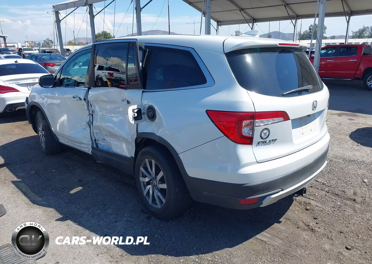 2020 Honda Pilot Awd Ex VIN:5FNYF6H30LB047473 - 3
