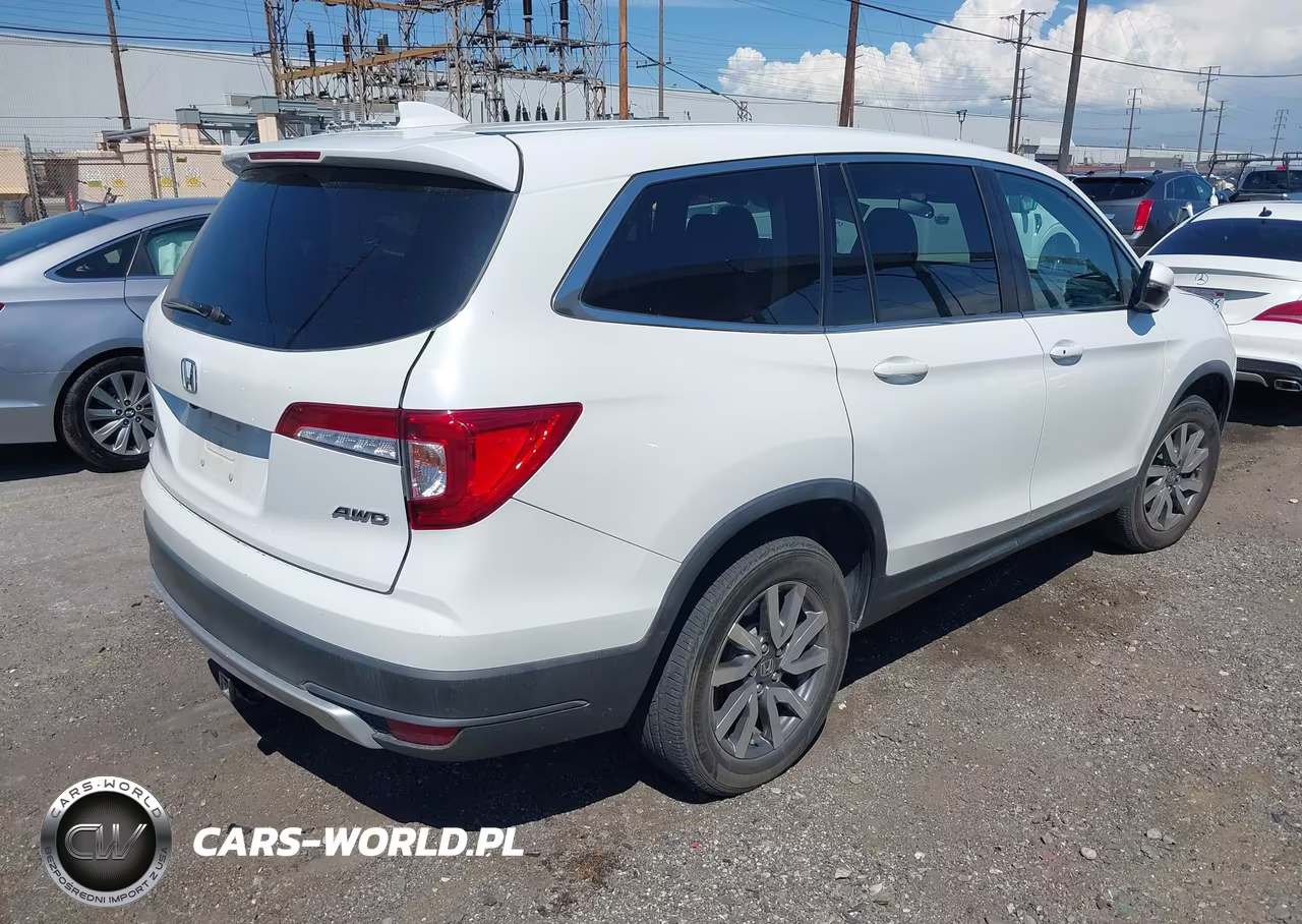 2020 Honda Pilot Awd Ex VIN:5FNYF6H30LB047473 - 4