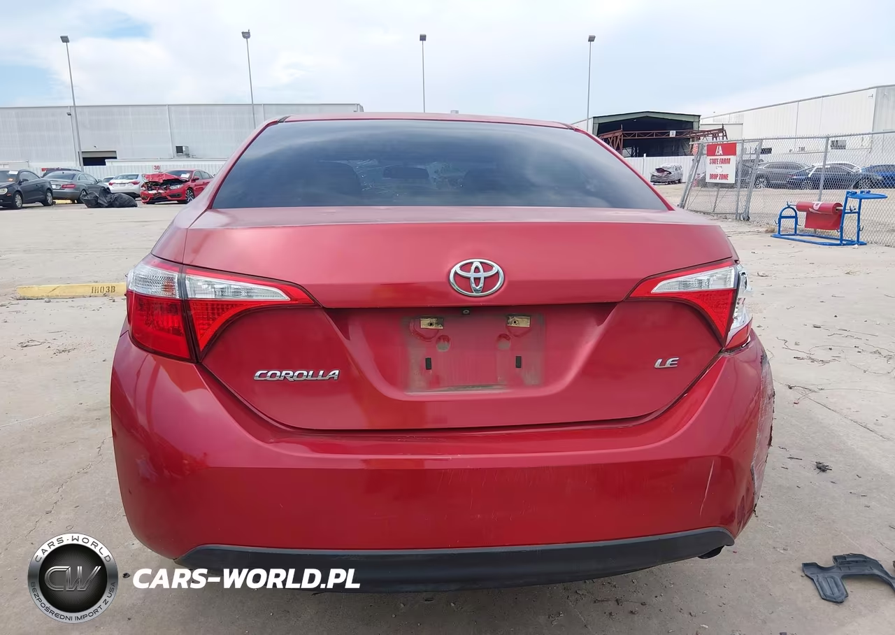 2016 Toyota Corolla Le VIN:5YFBURHE8GP521789 - 17