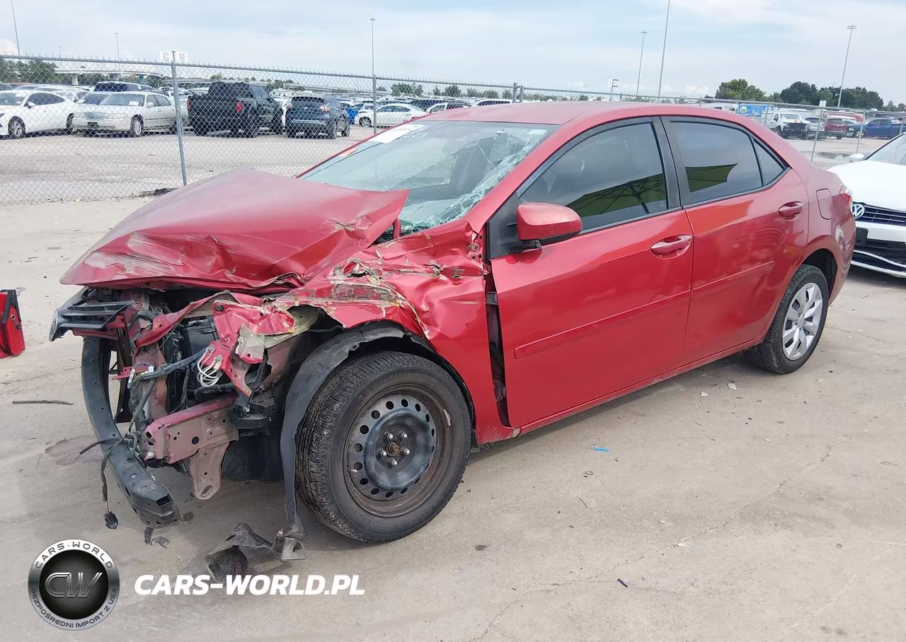 2016 Toyota Corolla Le VIN:5YFBURHE8GP521789 - 2