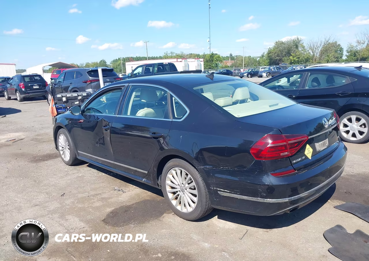2017 Volkswagen Passat 1.8T Se VIN:1VWBT7A36HC041726 - 3