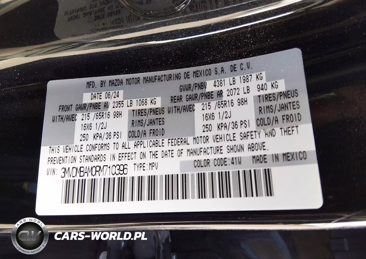 2024 Mazda Cx-30 2.5 S VIN:3MVDMBAM0RM710396 - 9