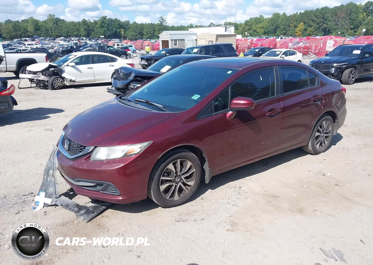 2015 Honda Civic Ex VIN:19XFB2F81FE028225 - 2