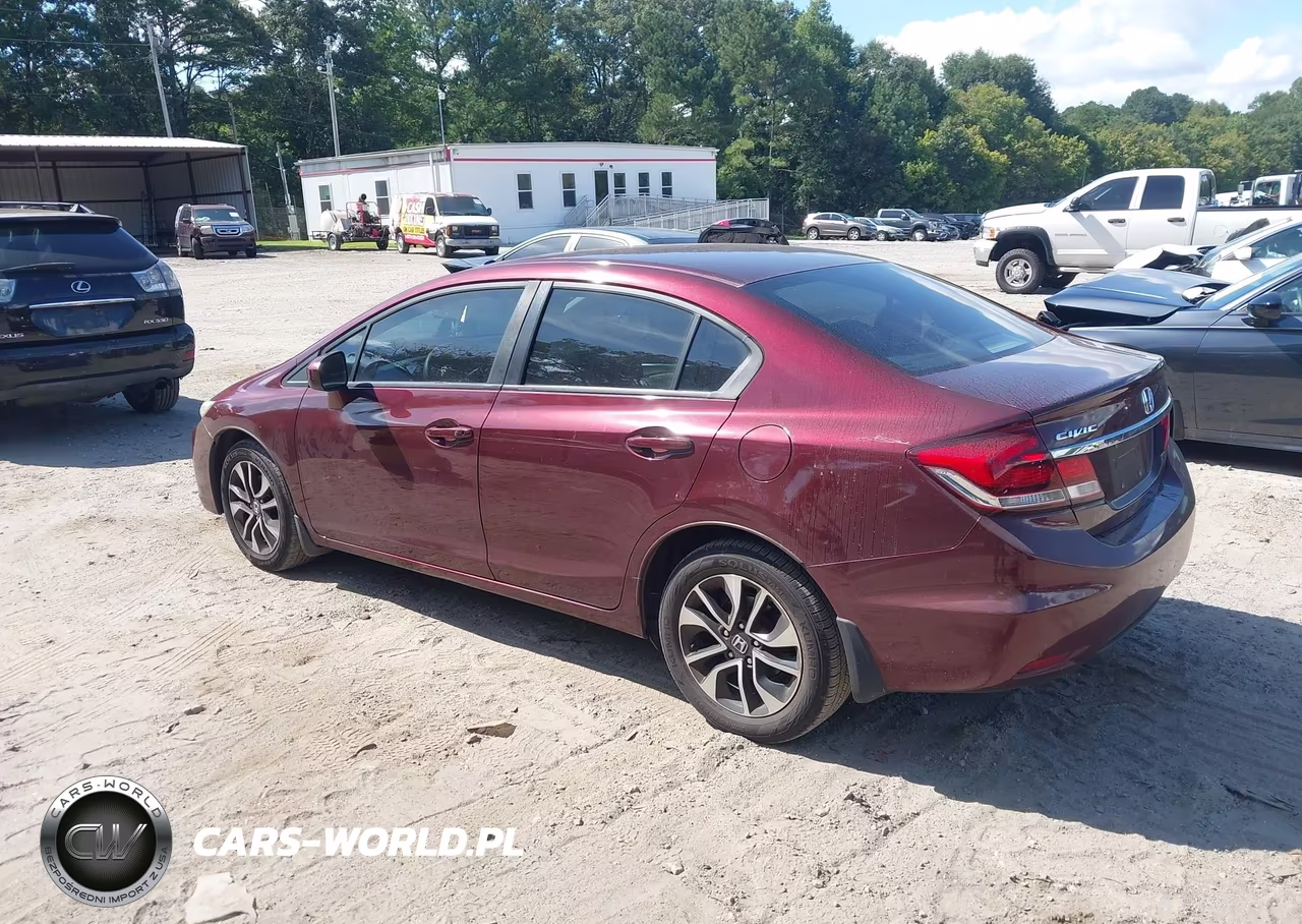 2015 Honda Civic Ex VIN:19XFB2F81FE028225 - 3