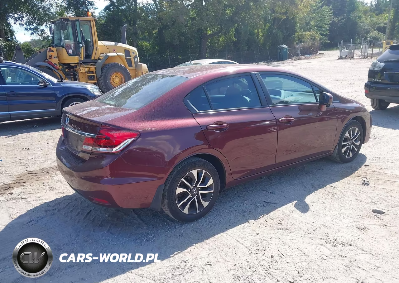 2015 Honda Civic Ex VIN:19XFB2F81FE028225 - 4