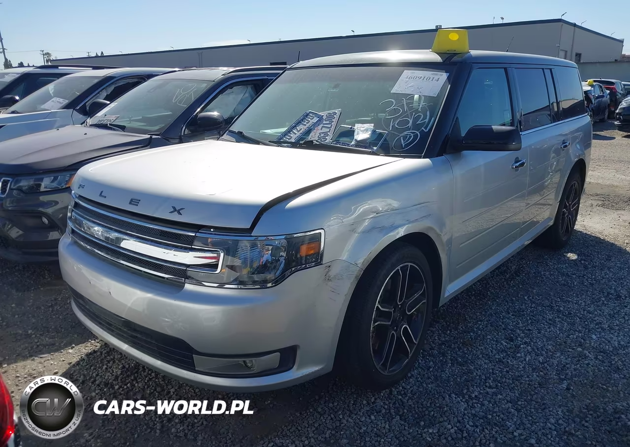 2015 Ford Flex Sel VIN:2FMGK5C86FBA23034 - 2