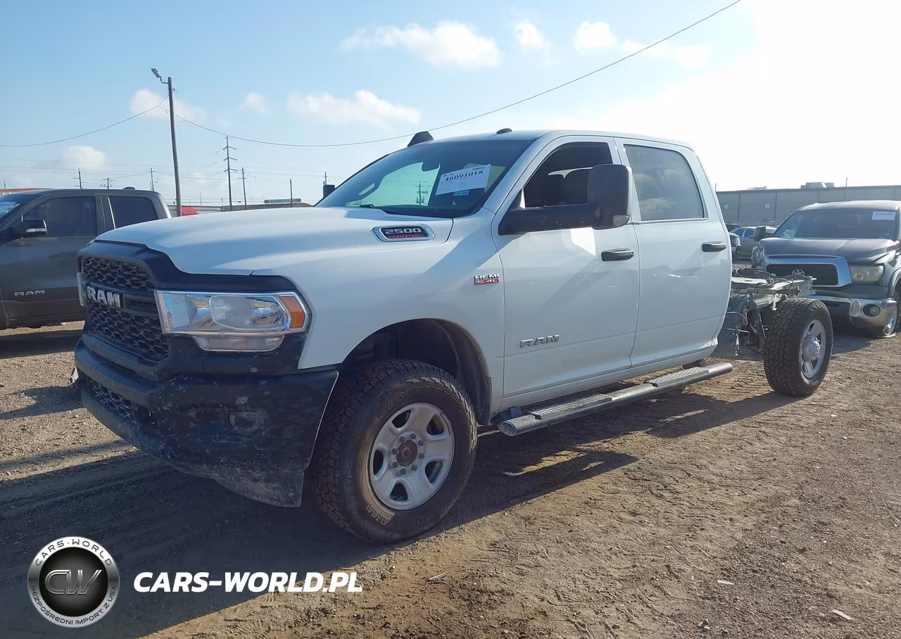 2022 Ram 2500 Tradesman 4X4 8' Box VIN:3C6UR5HJ1NG366500 - 2