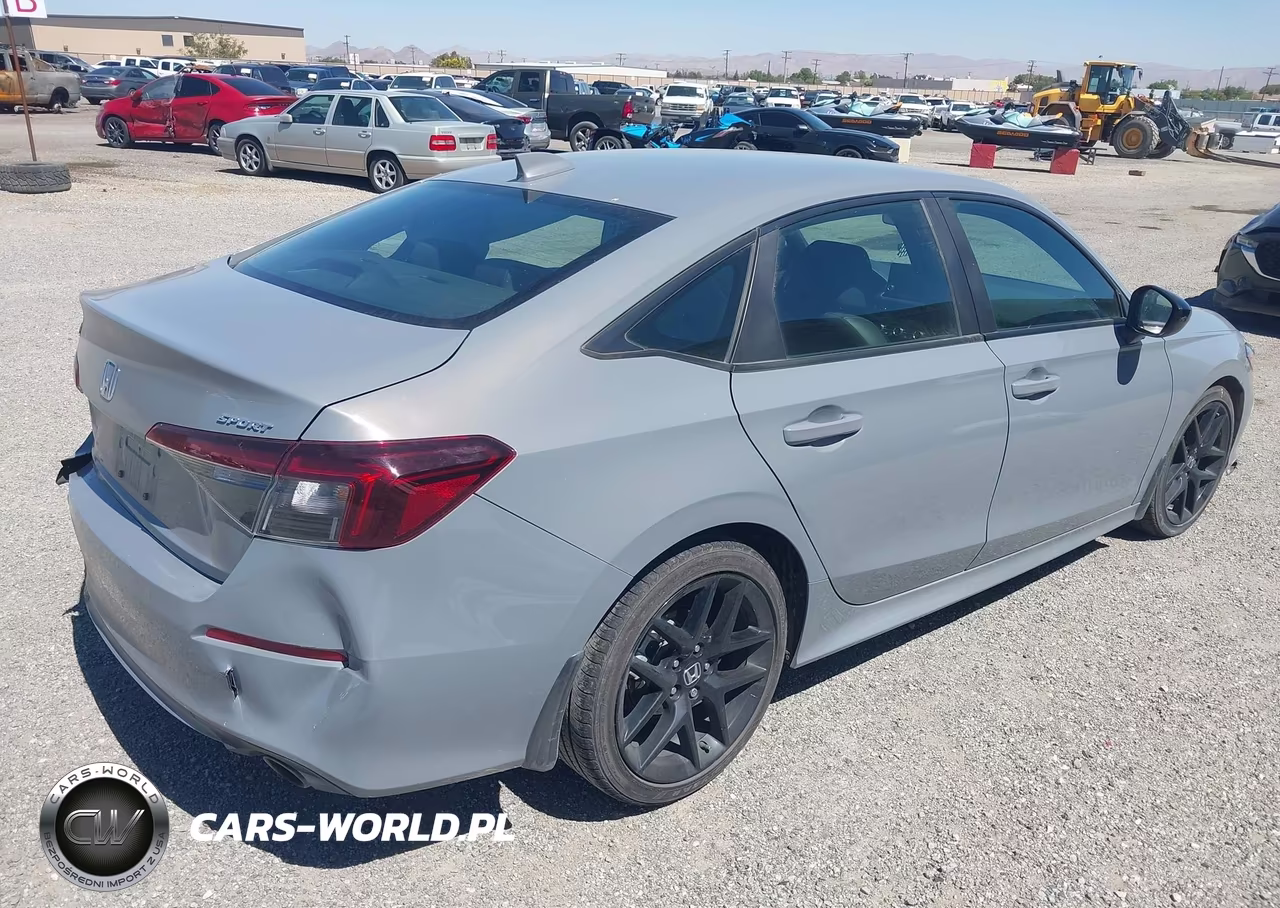 2025 Honda Civic Sport VIN:2HGFE2F56SH505955 - 4