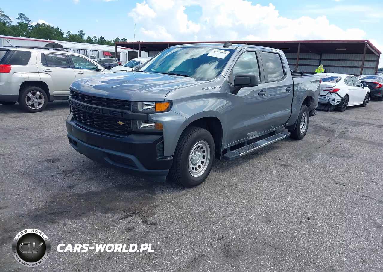 2020 Chevrolet Silverado 1500 2Wd Short Bed Wt VIN:1GCPWAEH3LZ280515 - 2