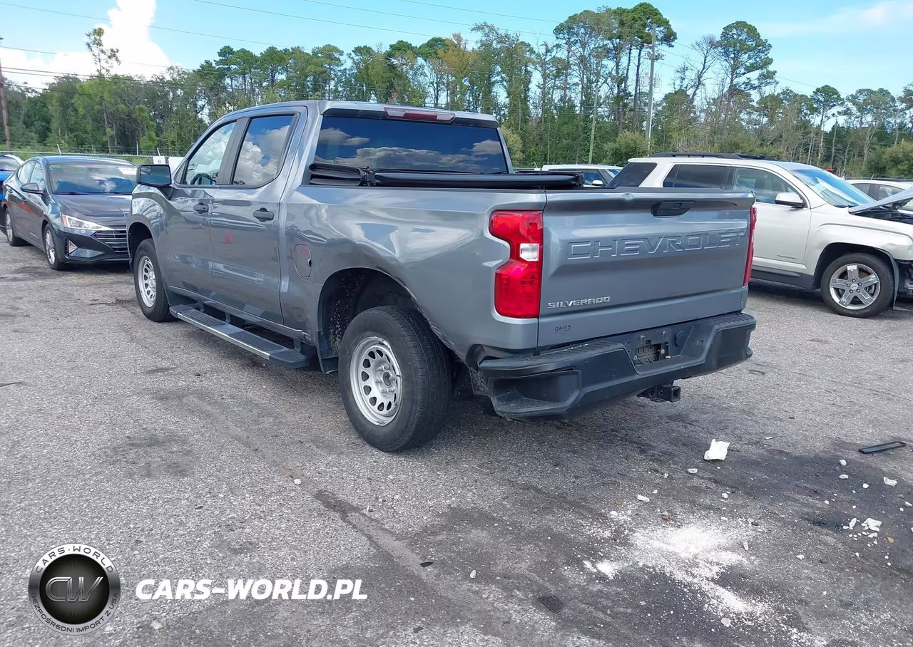 2020 Chevrolet Silverado 1500 2Wd Short Bed Wt VIN:1GCPWAEH3LZ280515 - 3