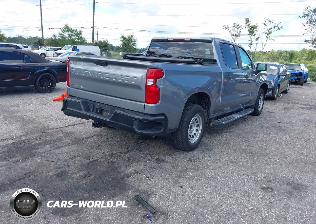 2020 Chevrolet Silverado 1500 2Wd Short Bed Wt VIN:1GCPWAEH3LZ280515 - 4