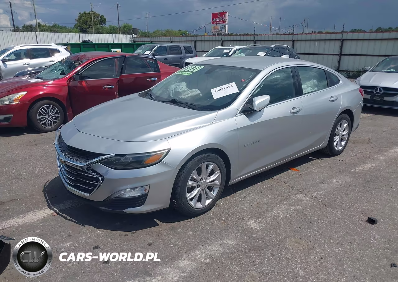2020 Chevrolet Malibu Fwd Lt VIN:1G1ZD5ST0LF076344 - 2