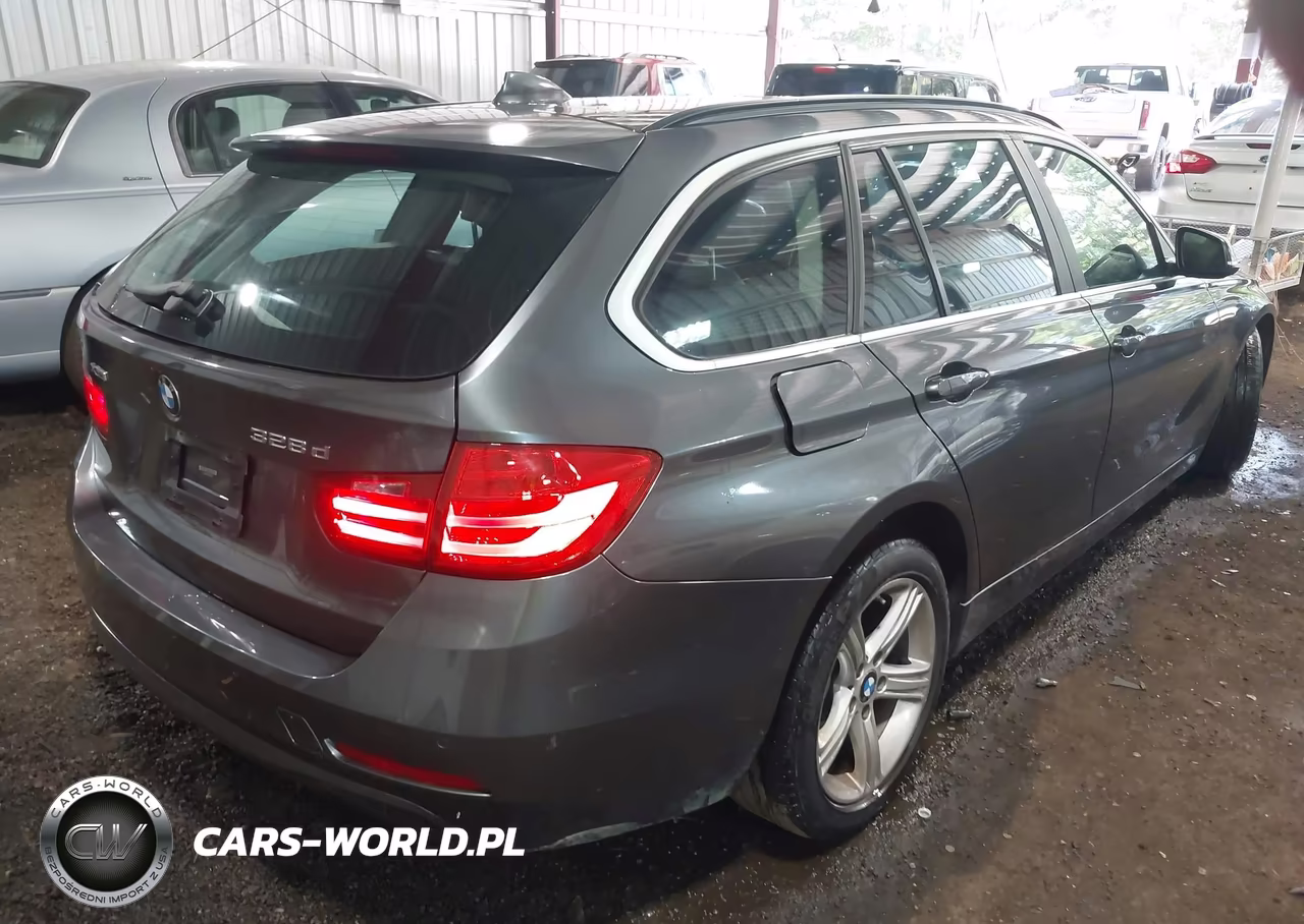 2015 BMW 328D xDrive VIN:WBA3K5C5XFK301851 - 4