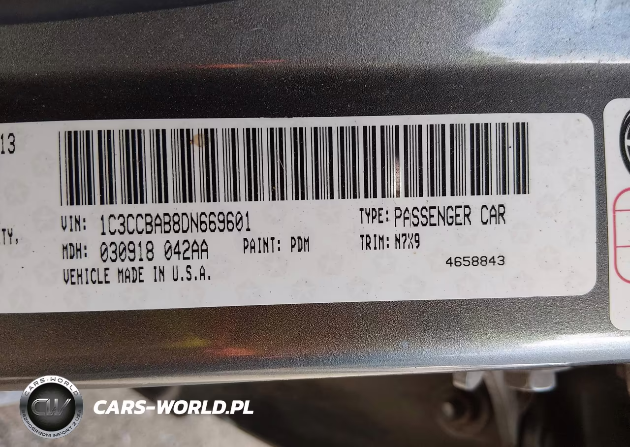 2013 Chrysler 200 Lx VIN:1C3CCBAB8DN669601 - 9