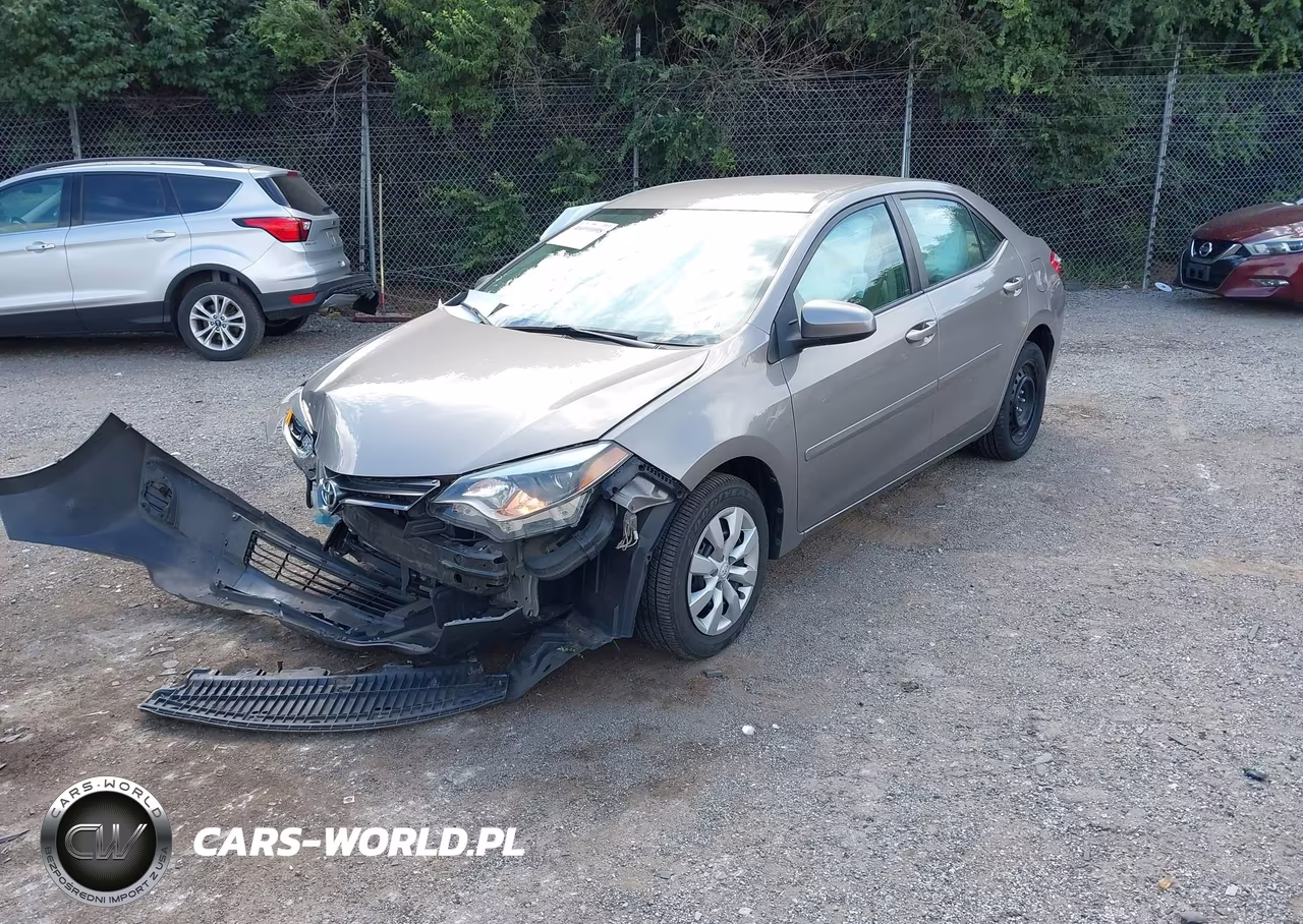 2015 Toyota Corolla Le VIN:2T1BURHE4FC296981 - 2