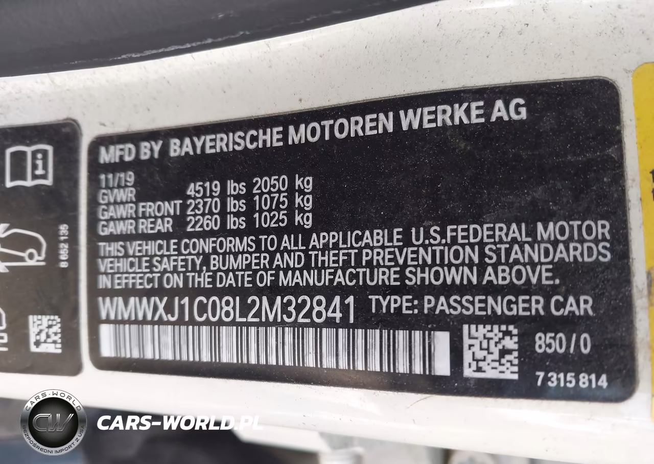 2020 Mini Clubman Cooper S VIN:WMWXJ1C08L2M32841 - 9