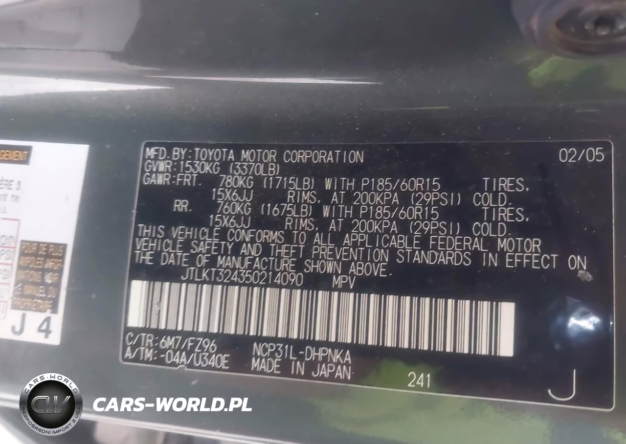 2005 Scion Xb VIN:JTLKT324350214090 - 9