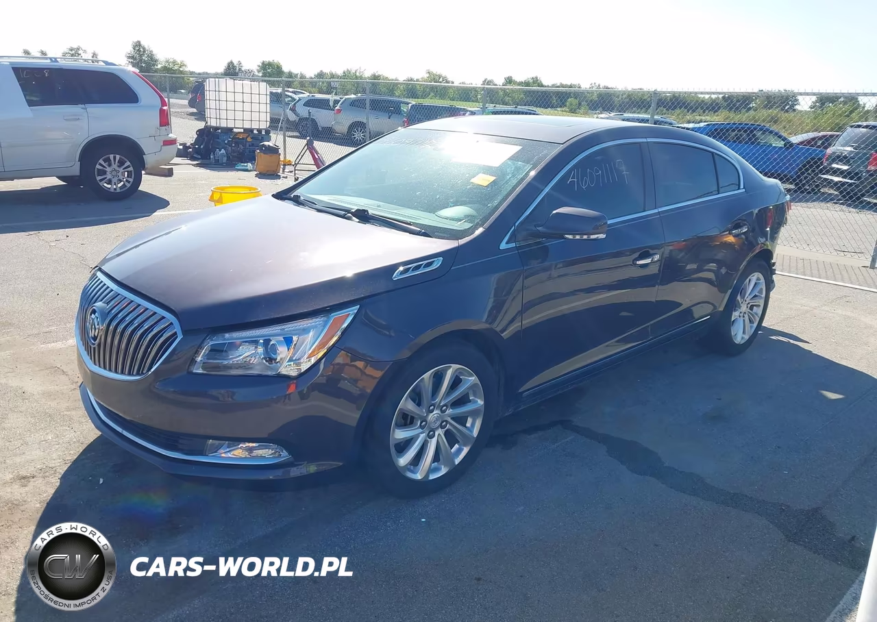 2015 Buick Lacrosse Leather VIN:1G4GB5G36FF230519 - 2