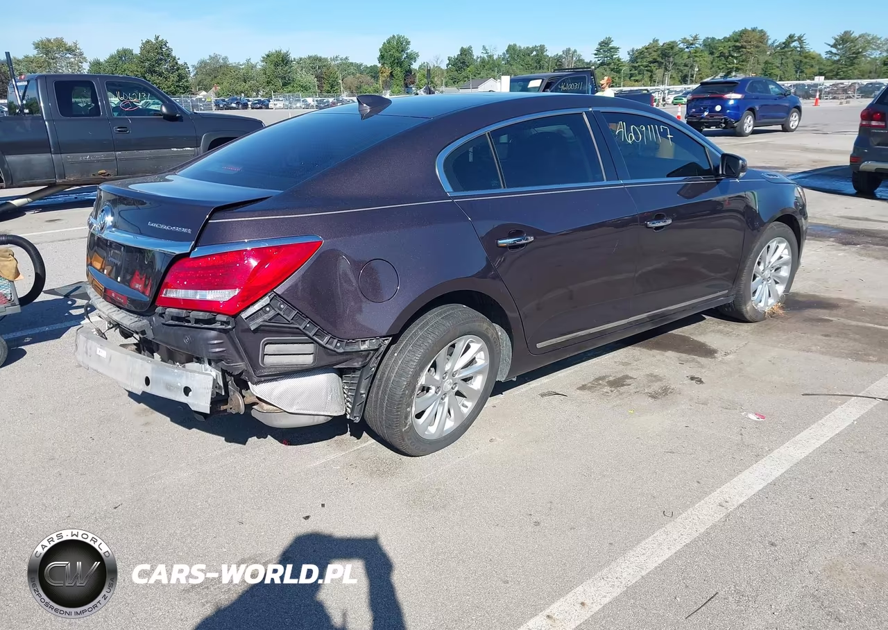 2015 Buick Lacrosse Leather VIN:1G4GB5G36FF230519 - 4
