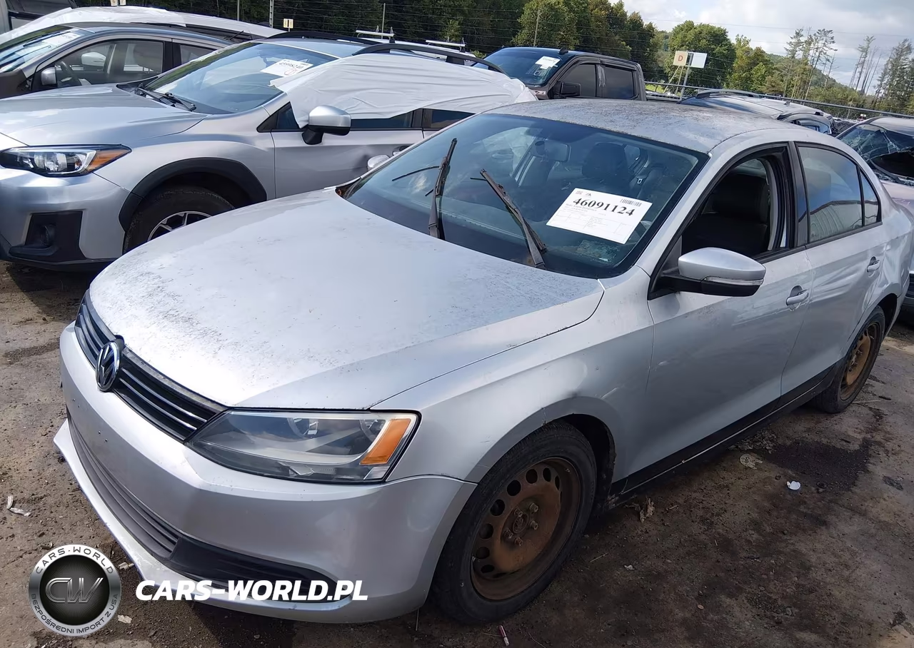 2012 Volkswagen Jetta 2.5L Se VIN:3VWDP7AJXCM128256 - 2