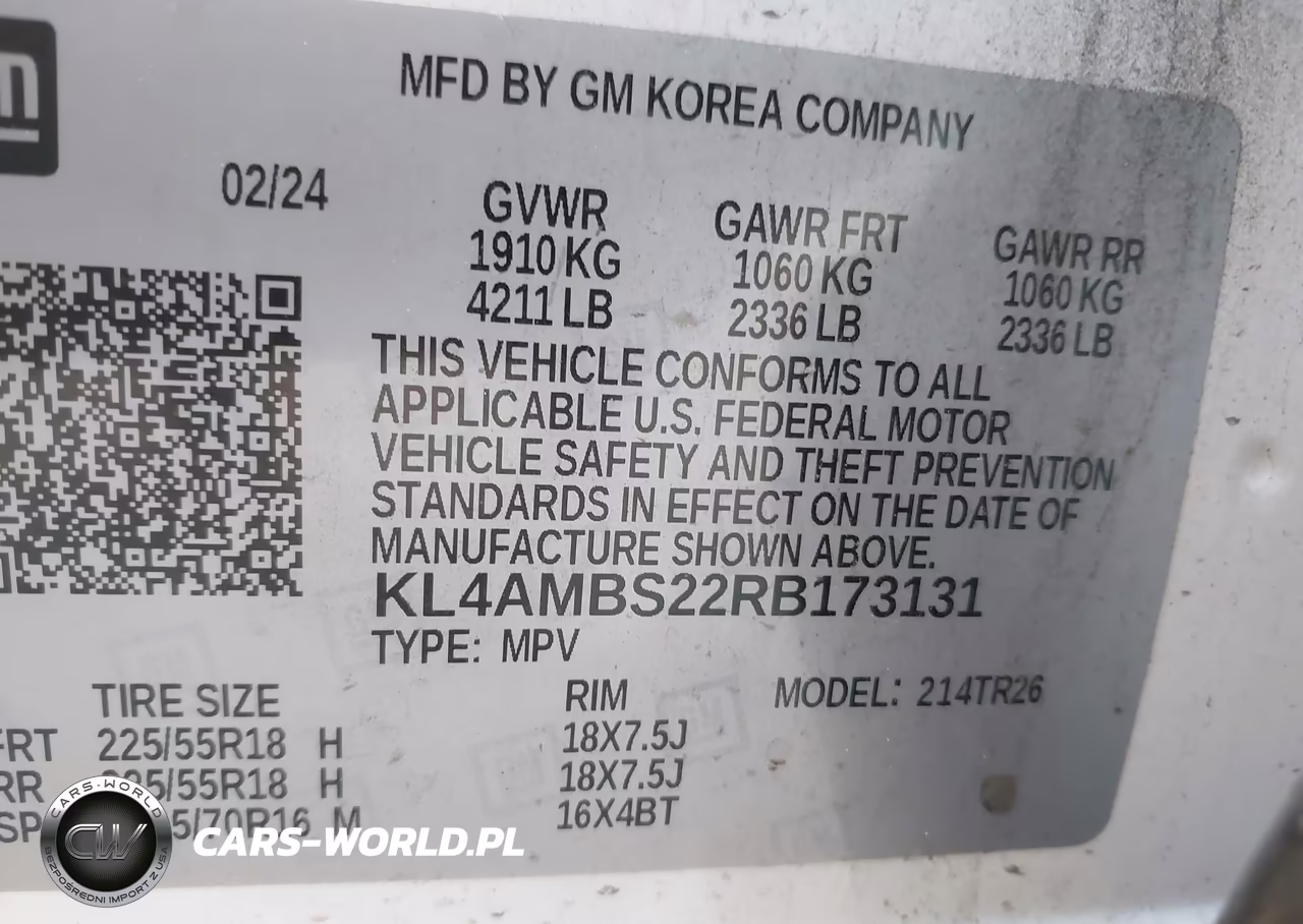 2024 Buick Encore Gx Preferred Fwd VIN:KL4AMBS22RB173131 - 9