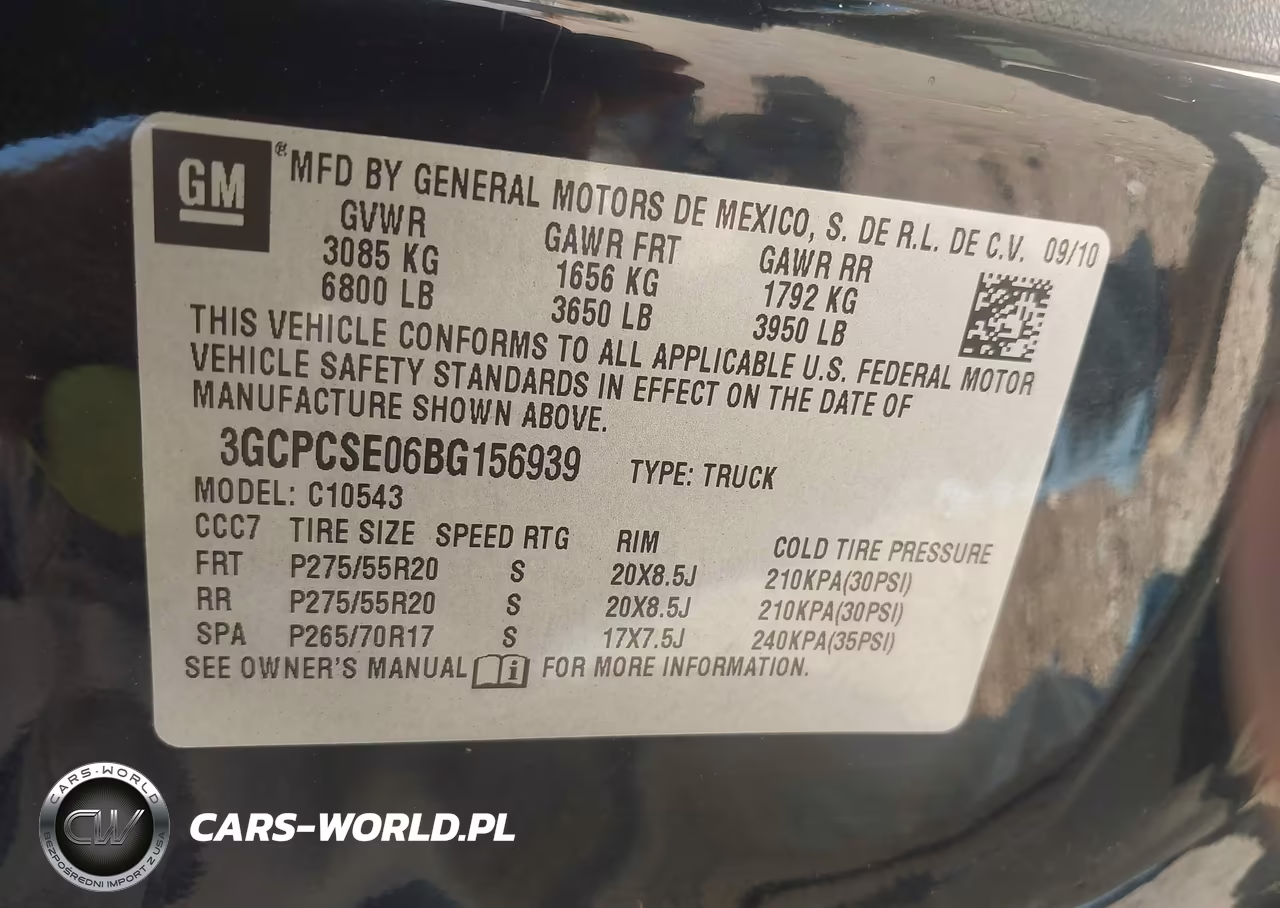 2011 Chevrolet Silverado 1500 Lt VIN:3GCPCSE06BG156939 - 9