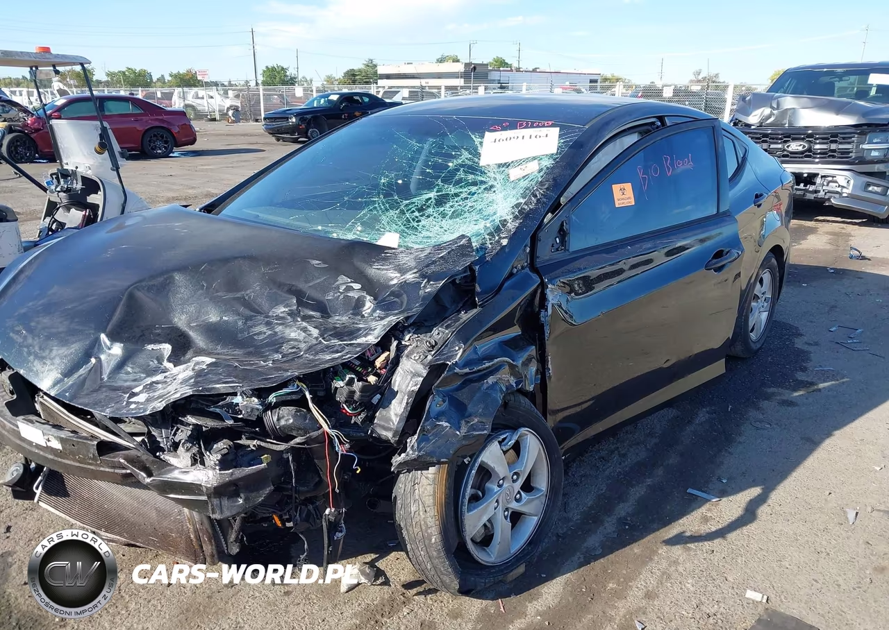 2014 Hyundai Elantra Se VIN:KMHDH4AE0EU047603 - 2