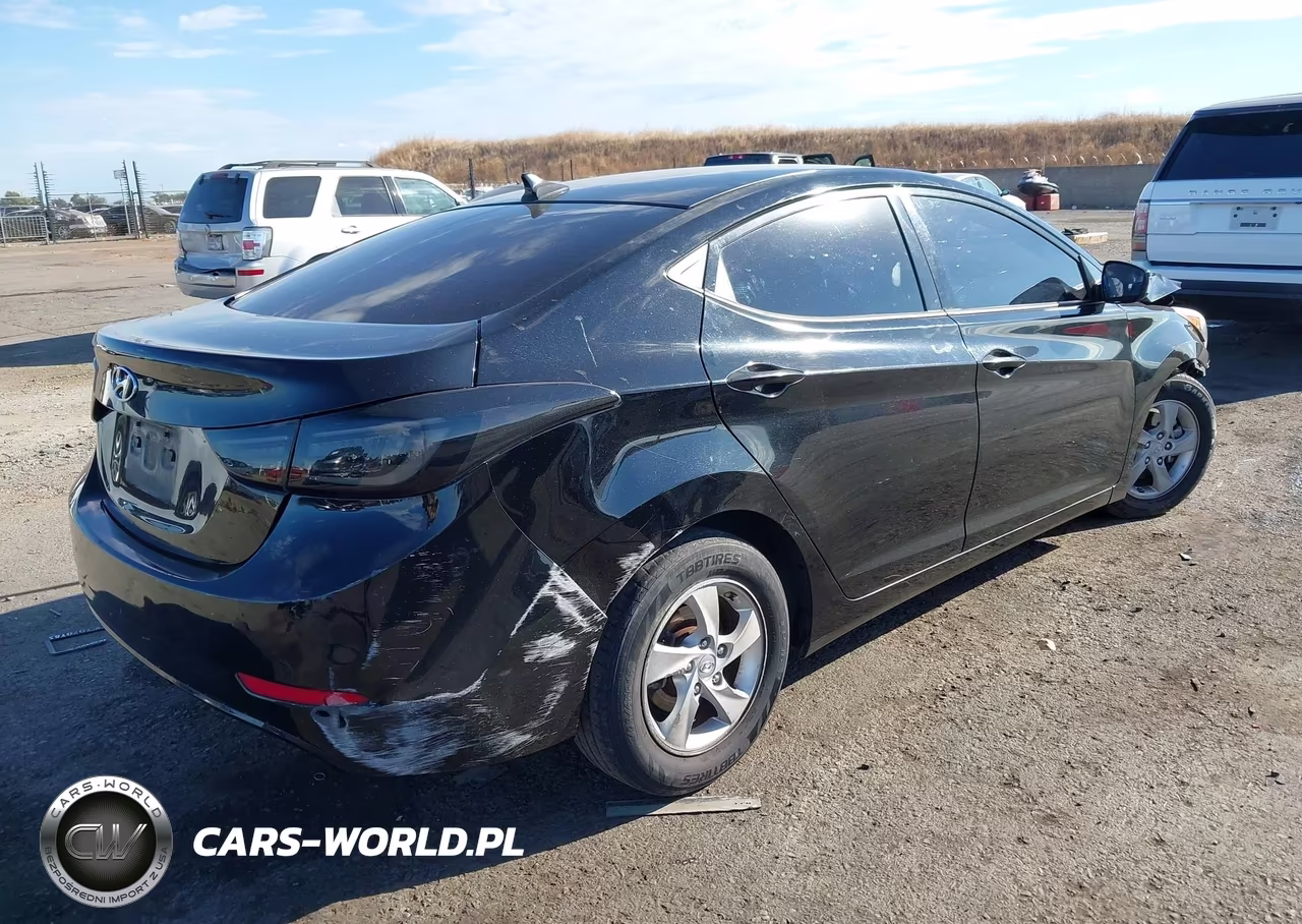 2014 Hyundai Elantra Se VIN:KMHDH4AE0EU047603 - 4