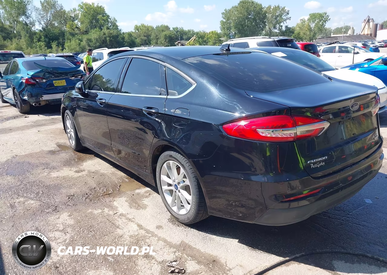 2020 Ford Fusion Se VIN:3FA6P0HD0LR123157 - 3