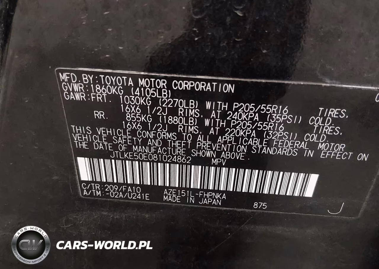 2008 Scion Xb VIN:JTLKE50E081024862 - 9