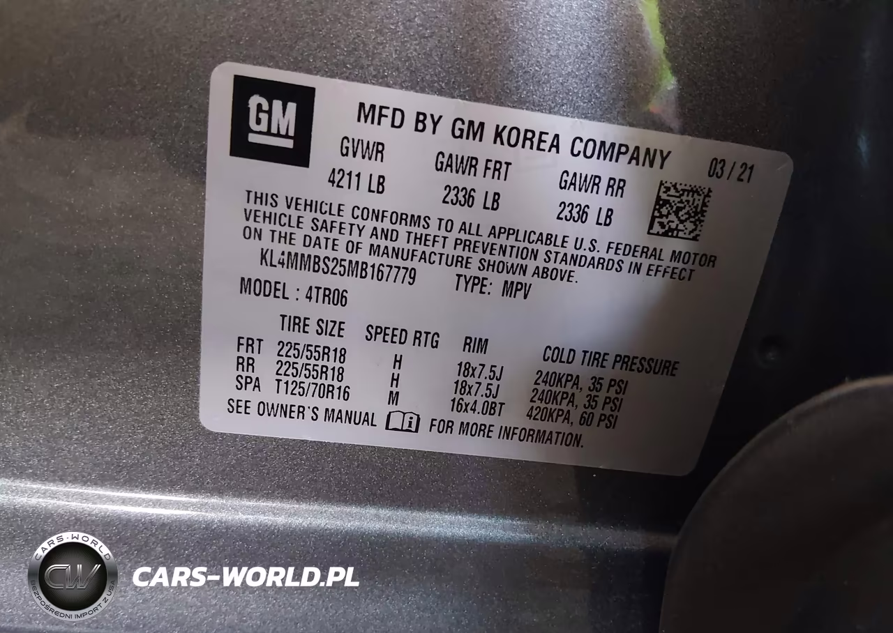 2021 Buick Encore Gx Fwd Preferred VIN:KL4MMBS25MB167779 - 9