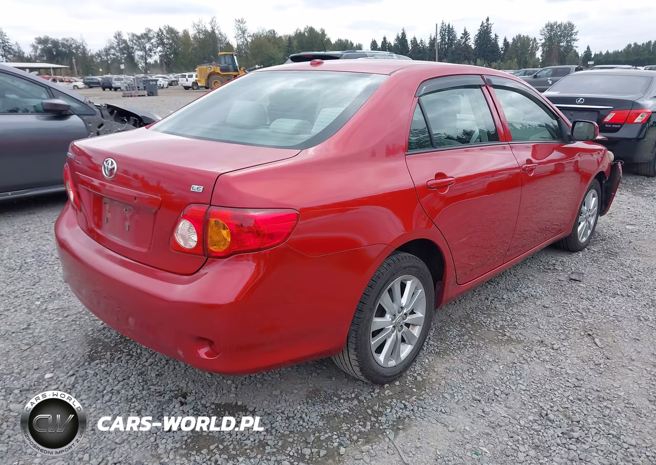 2009 Toyota Corolla Le VIN:1NXBU40E69Z018052 - 4
