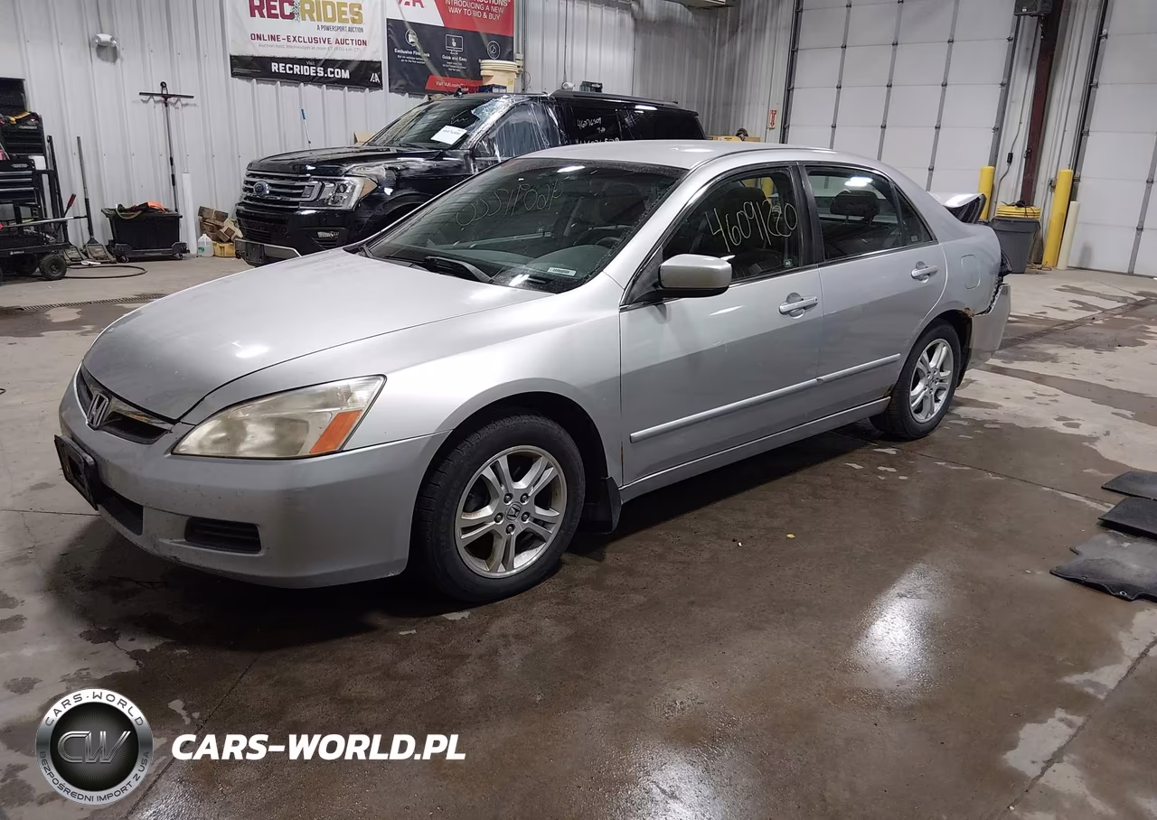 2007 Honda Accord 2.4 Se VIN:JHMCM563X7C012583 - 2