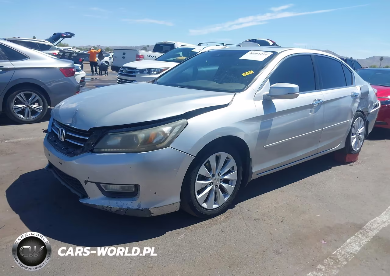 2013 Honda Accord Ex-L V-6 VIN:1HGCR3F86DA012186 - 2