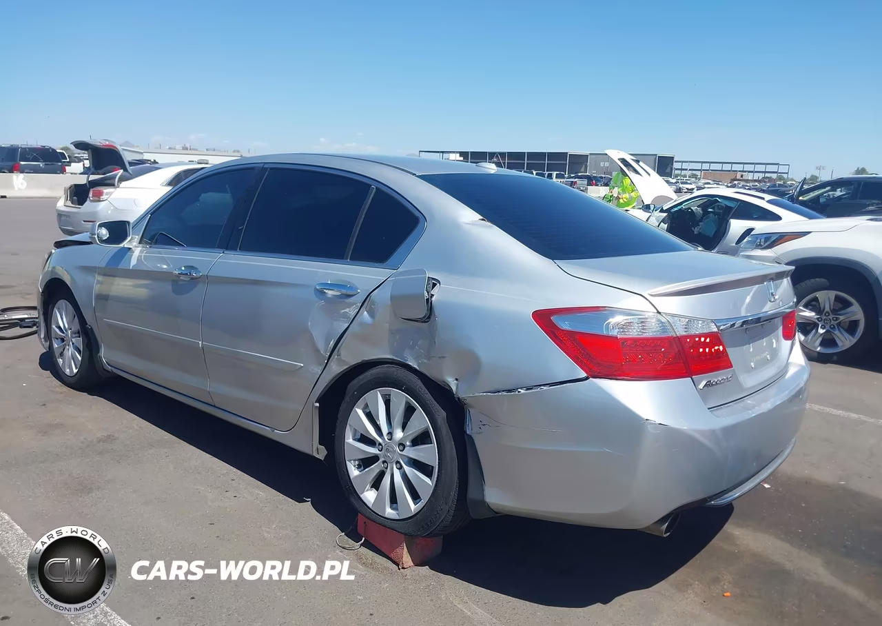 2013 Honda Accord Ex-L V-6 VIN:1HGCR3F86DA012186 - 3