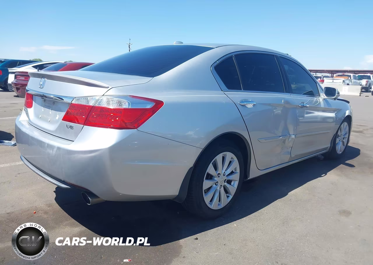 2013 Honda Accord Ex-L V-6 VIN:1HGCR3F86DA012186 - 4