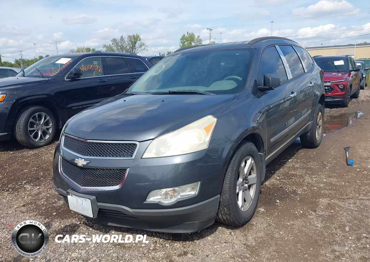 2009 Chevrolet Traverse Ls VIN:1GNEV13D39S164377 - 12