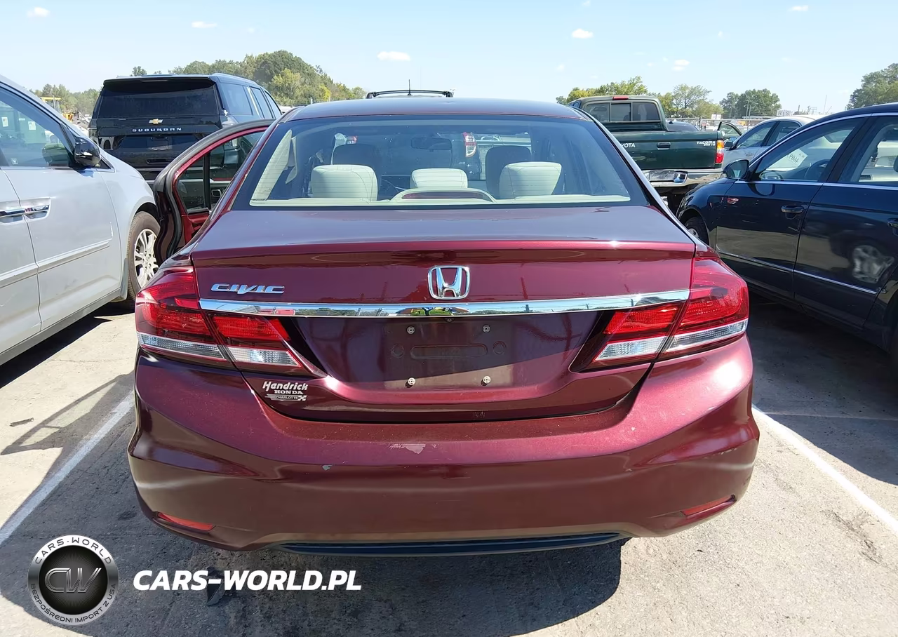 2014 Honda Civic Lx VIN:2HGFB2F52EH526685 - 16