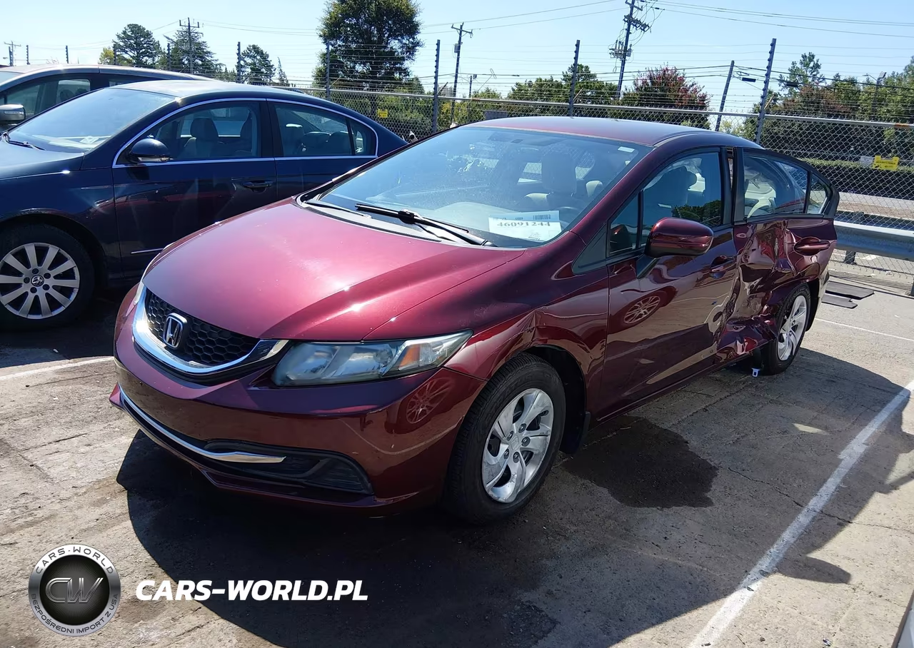 2014 Honda Civic Lx VIN:2HGFB2F52EH526685 - 2