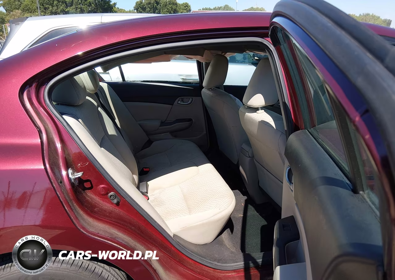 2014 Honda Civic Lx VIN:2HGFB2F52EH526685 - 8
