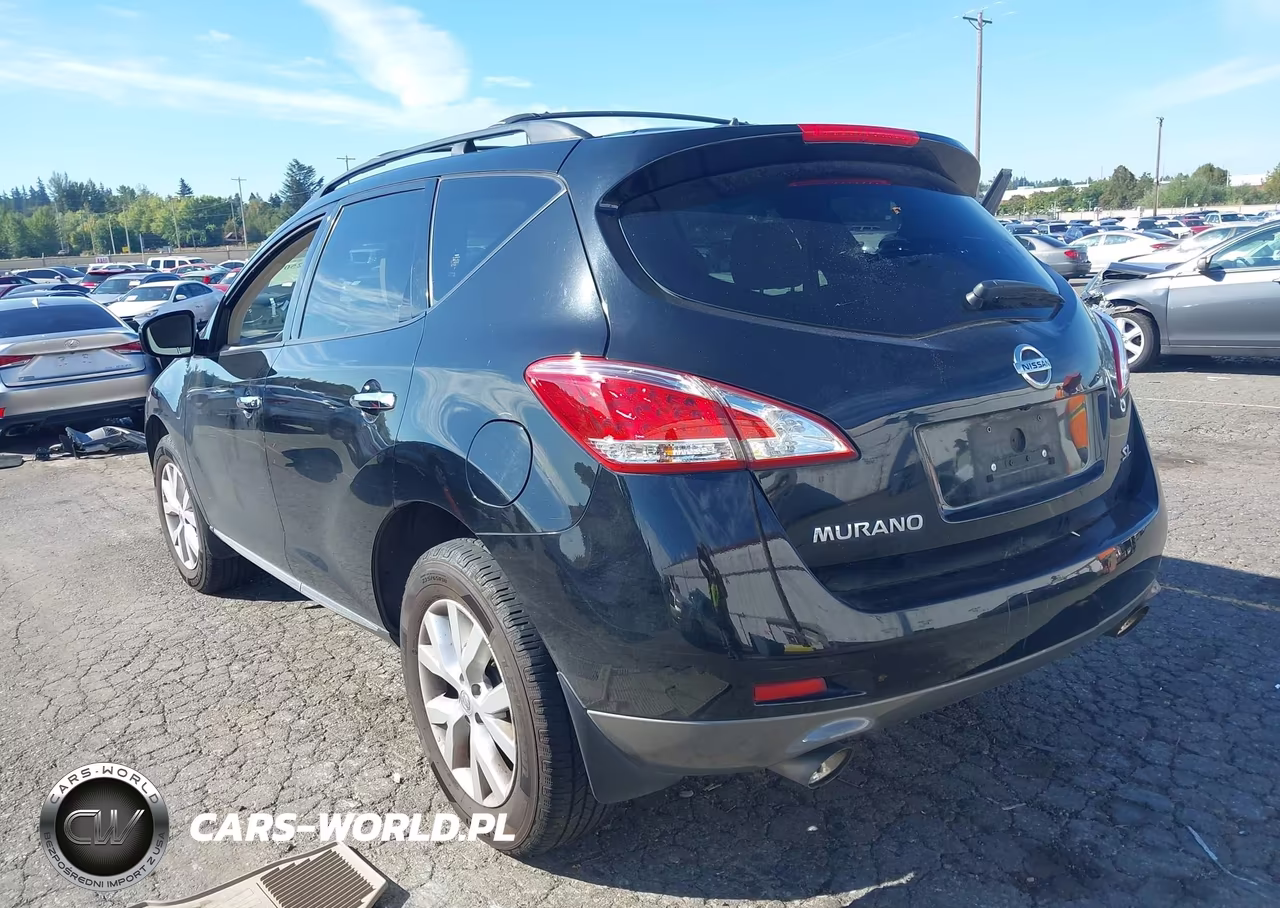 2014 Nissan Murano Sl VIN:JN8AZ1MU4EW412511 - 3