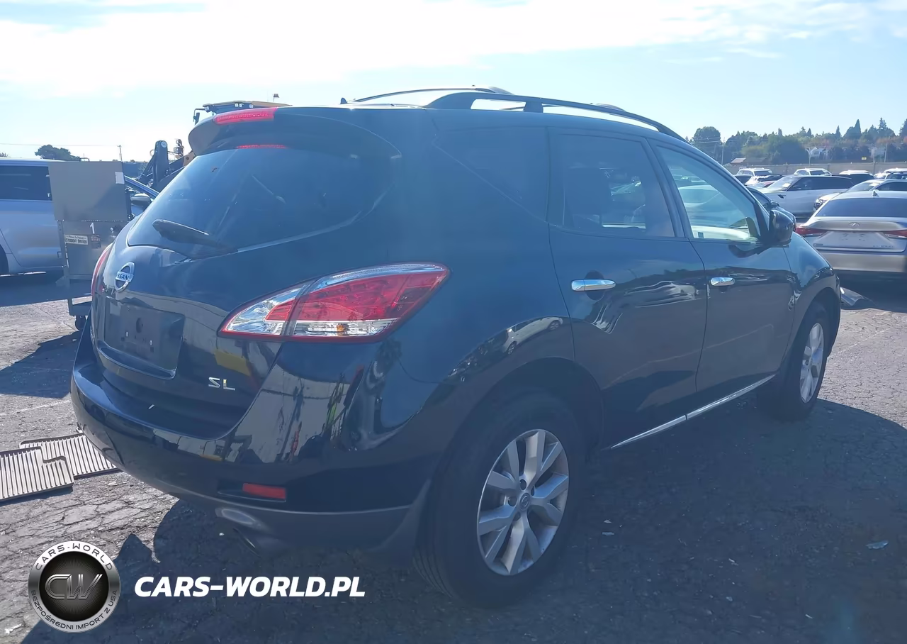 2014 Nissan Murano Sl VIN:JN8AZ1MU4EW412511 - 4