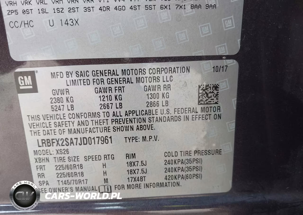 2018 Buick Envision Essence VIN:LRBFX2SA7JD017961 - 9