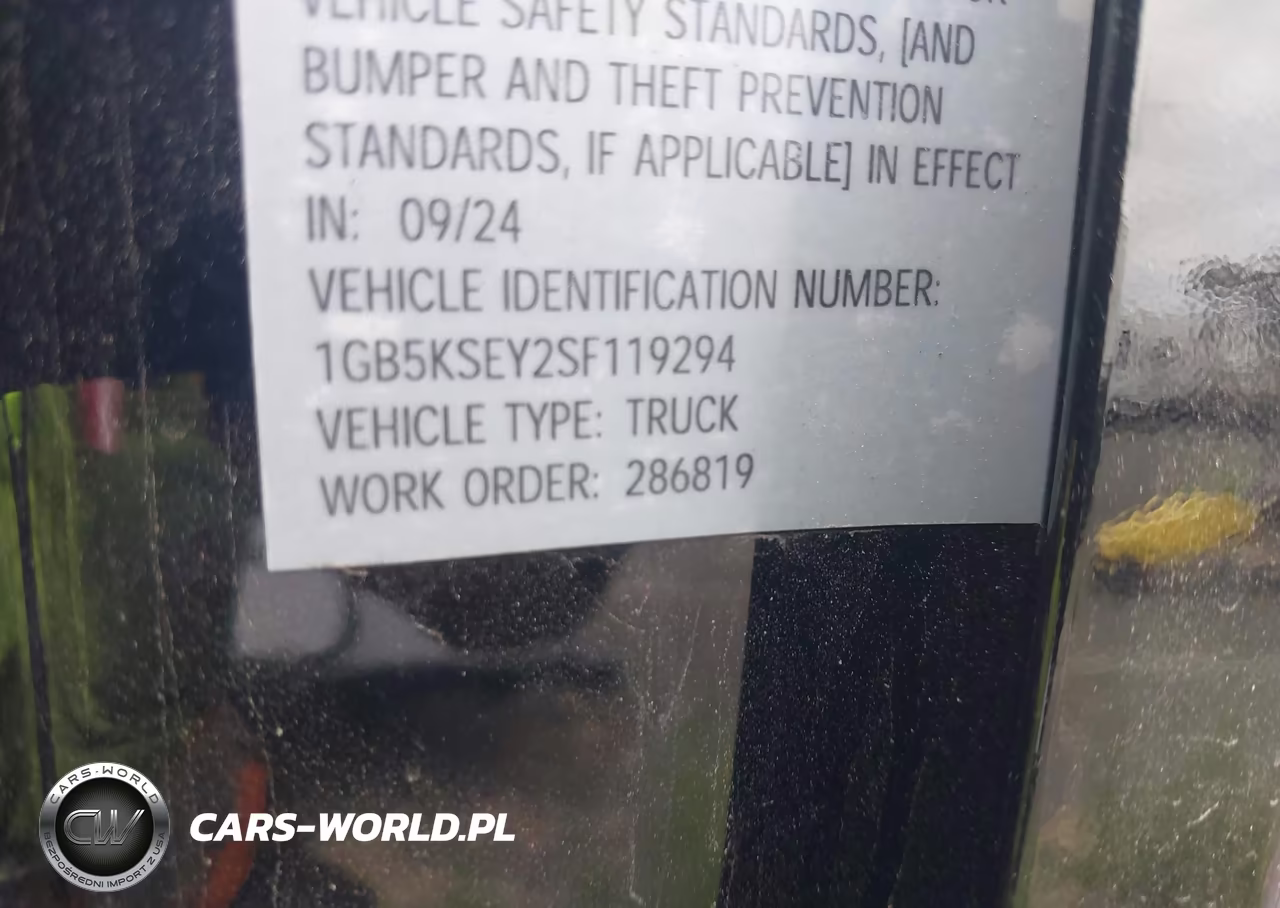 2025 Chevrolet Silverado 3500Hd 4Wd Long Bed Work Truck VIN:1GB5KSEY2SF119294 - 8