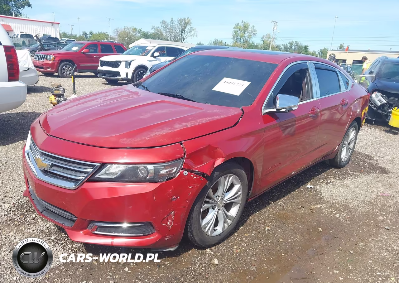 2015 Chevrolet Impala 2Lt VIN:2G1125S39F9173557 - 2